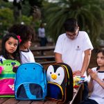 mochilas e materiais escolares