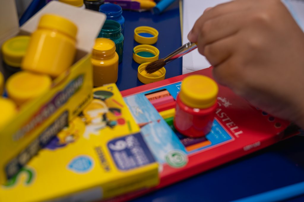 kit de materiais escolares