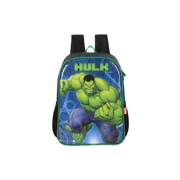 Opção tamanho Hulk - fundo azul