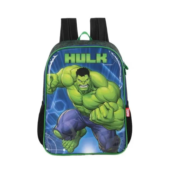 Opção tamanho Hulk - fundo azul