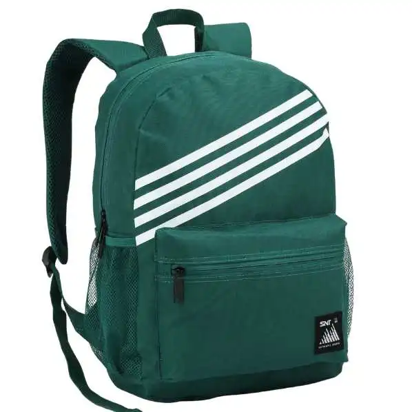 Opção tamanho Mochila Masculina - Verde c/ Listras